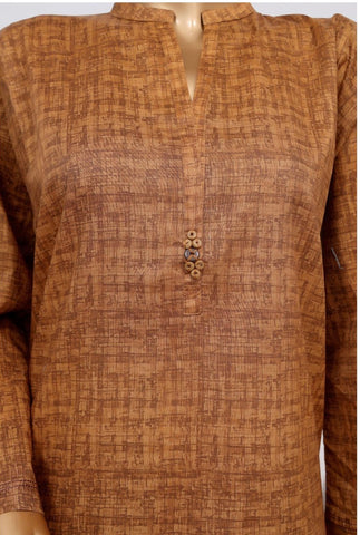 Sadabahar Daily Wear Co Ords 2 Piece Stitched  Summer Coll-2025 YELLOW