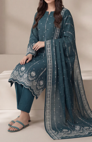 Misri Lawn by VS Textile | Printed Lawn 3 Piece Unstitched Suit D-6