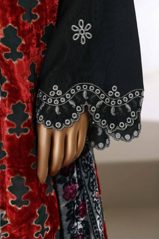 Sadabahar Luxury Viscose With Palachi Shawl Ready To Wear 3Pc D-4