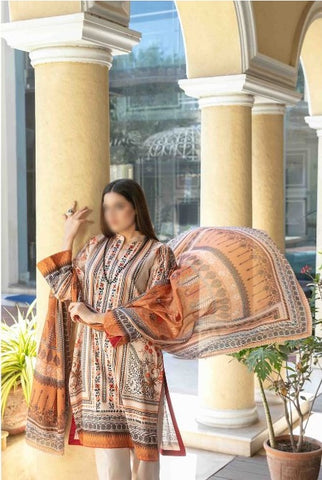 Masooma by Tawakkal Fabrics Printed Lawn Unstitched 3Pcs D-08