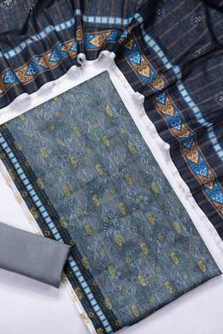 Amna Khadija Broshia Lawn Unstitched 3 Piece Suit Summer Collection D-6