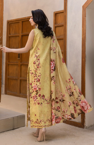 Coco by Panache | Embroidered Lawn 3 Piece Unstitched Suit D-6