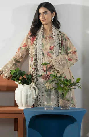 Jhanvi by Johra Embroidered Lawn Unstitched 3 Piece Suit Summer Collection D-5