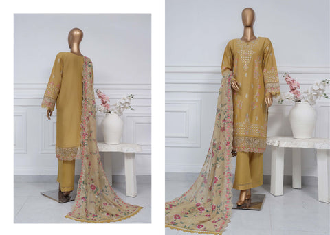 Luxury Embroidered Spring Vol2 Stitched 3 Pcs Sadabahar D-06
