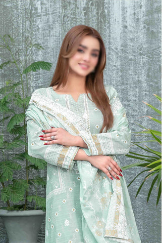Sameeha Emb Paste Print Cutwork Dupatta By Tawakkal Fab D-1916