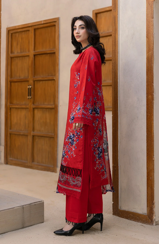 Coco by Panache | Embroidered Lawn 3 Piece Unstitched Suit D-7