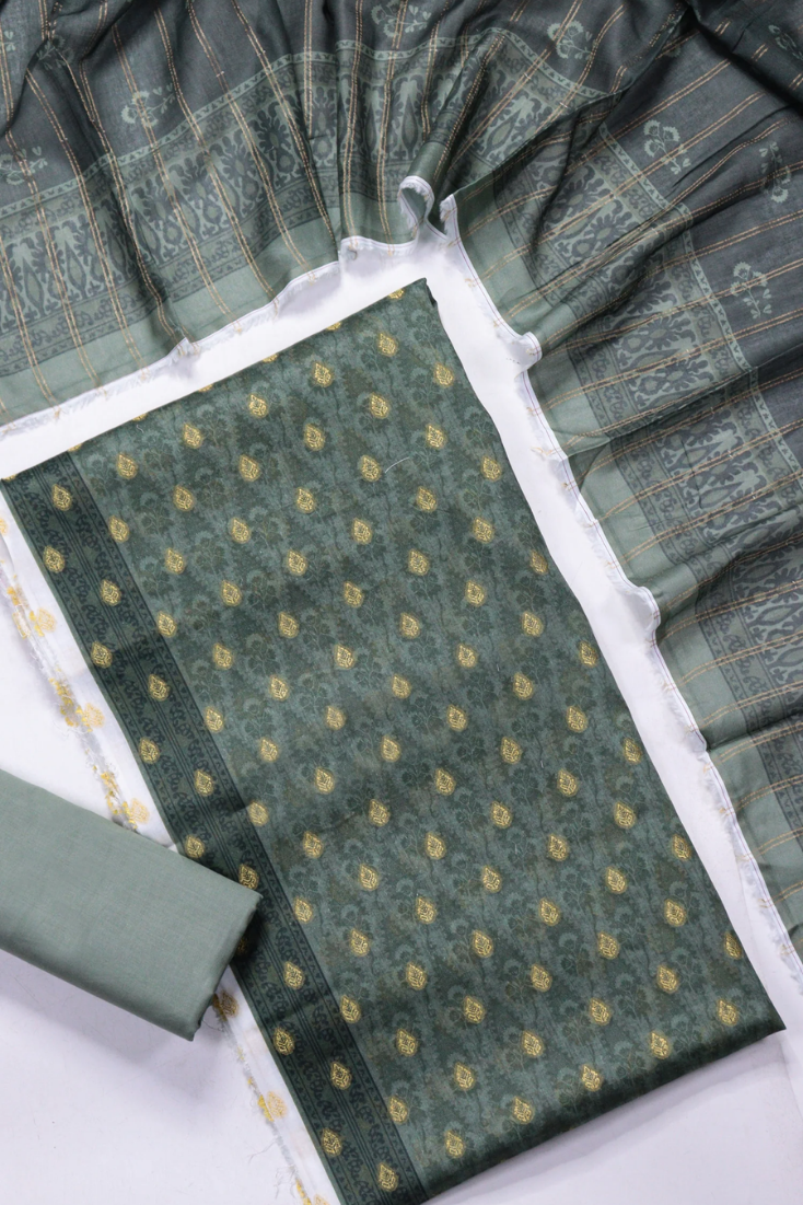 Amna Khadija Broshia Lawn Unstitched 3 Piece Suit Summer Collection D-2