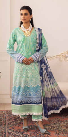 Aafreen Emb Chikankari Lawn Unstitched 3 pcs Riaz Arts 178
