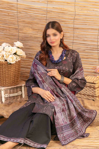 Mylah Lawn Slub Digital Print Un Stitched By Tawakkal Fab D-2024