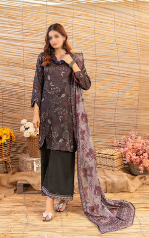 Mylah Lawn Slub Digital Print Un Stitched By Tawakkal Fab D-2024