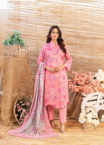 Mylah Lawn Slub Digital Print Un Stitched By Tawakkal Fab D-2026