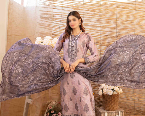 Mylah Lawn Slub Digital Print Un Stitched By Tawakkal Fab D-2027