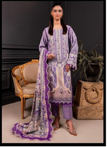 Firdous Linen Print With Linen Dupatta Un-Stitched 3 Piece D-20395 A