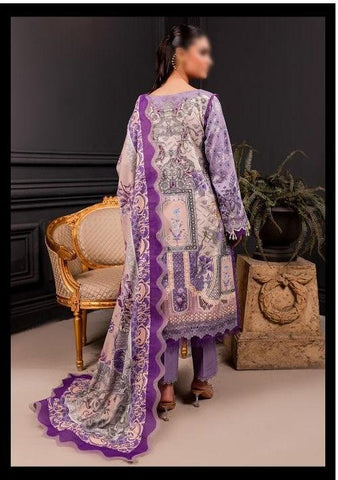 Firdous Linen Print With Linen Dupatta Un-Stitched 3 Piece D-20395 A
