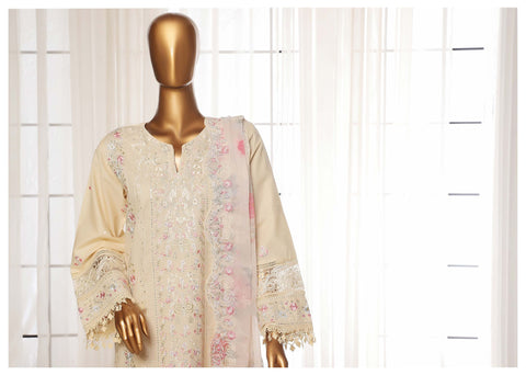Luxury Embroidered Spring Vol-03 By Sadabahar D-06