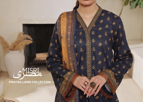 Vs Misri Lawn Vol-01 D-07