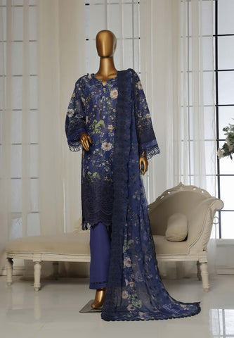 Laser Fusion Chikankari Collection By Sadabahar D-01