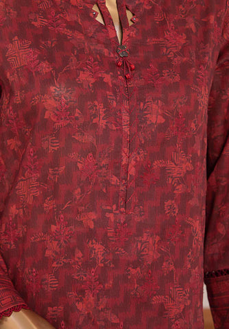 Elite V2 by HZ Textiles EmbLawn Unstitched 3 Piece Suit  D-214