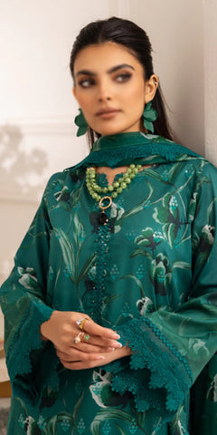 Aafreen Emb Chikankari Lawn Unstitched 3 pcs Riaz Arts 183