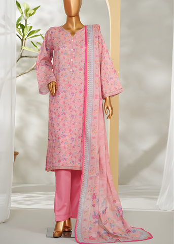 PRINTED LAWN 3PC Stitched COLLECTION By Bin Saeed D-8