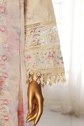 Luxury Embroidered Spring Vol-03 By Sadabahar D-06