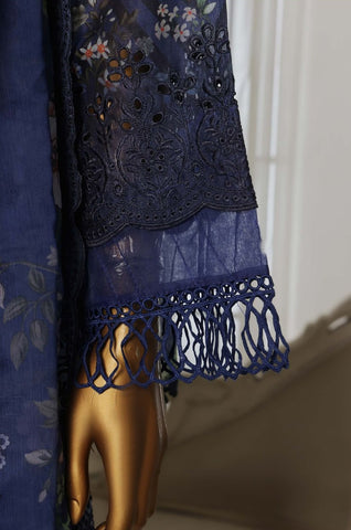 Laser Fusion Chikankari Collection By Sadabahar D-01