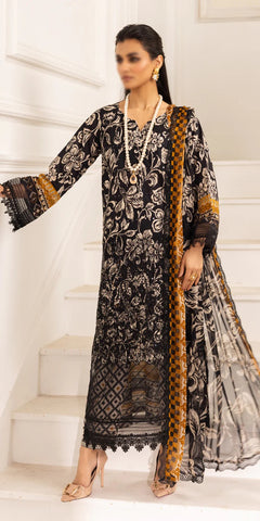Aafreen Emb Chikankari Lawn Unstitched 3 pcs Riaz Arts 184
