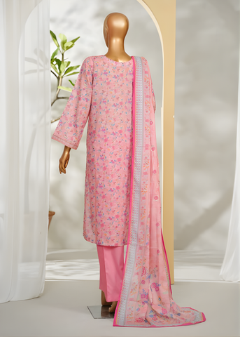 PRINTED LAWN 3PC Stitched COLLECTION By Bin Saeed D-8