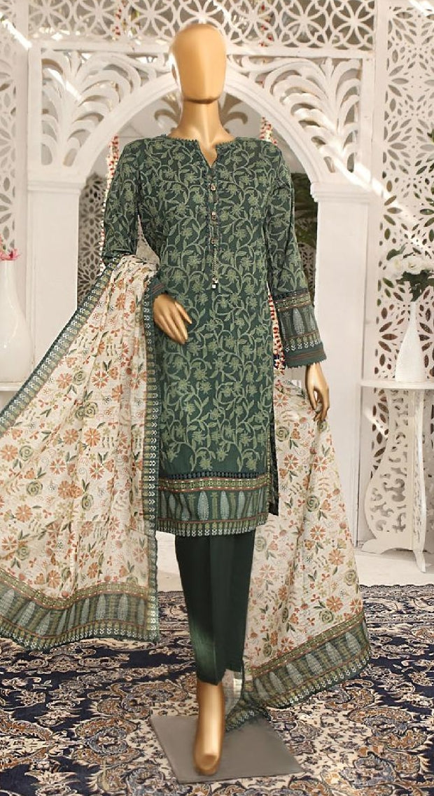 Hz Printed Lawn Pret Collection'23 Stitched D-2367