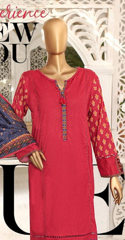 Hz Printed Lawn Pret Collection'23 Stitched D-2368