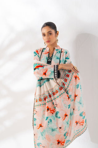 Salina Digital Printed Lawn Vol-16 By Regalia Tex Un Stitched 3Pcs D-07