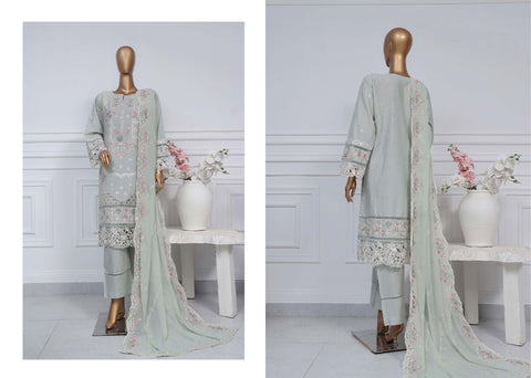 Luxury Embroidered Spring Vol2 Stitched 3 Pcs Sadabahar D-04
