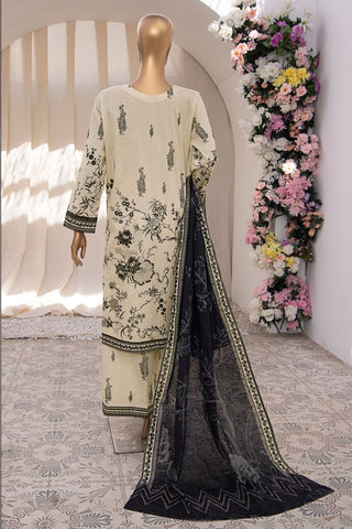 Nayab Vol 02 by HZ Textile Emb Lawn Unstitched 3 Piece- 10 Summer Collection