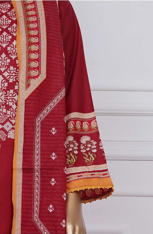Printed Lawn Vol2 3 Piece Stitched Suit By Sadabahar2025 D-08