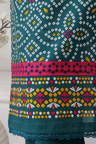 Plain Printed Lawn Vol-04 By Sadabahar D-11