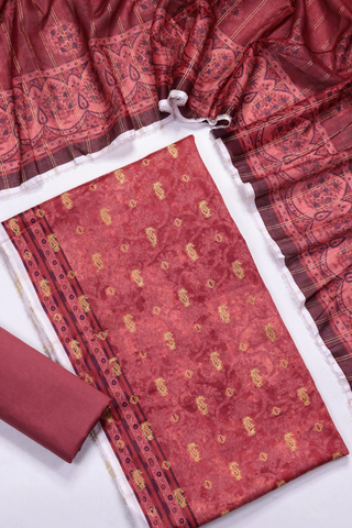 Amna Khadija Broshia Lawn Unstitched 3 Piece Suit Summer Collection D-16