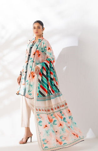 Salina Digital Printed Lawn Vol-16 By Regalia Tex Un Stitched 3Pcs D-07