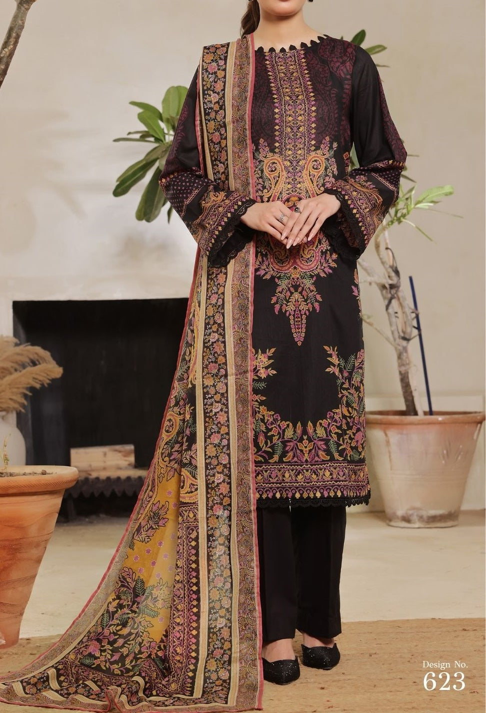 Vs Misri Lawn Vol-01 D-09