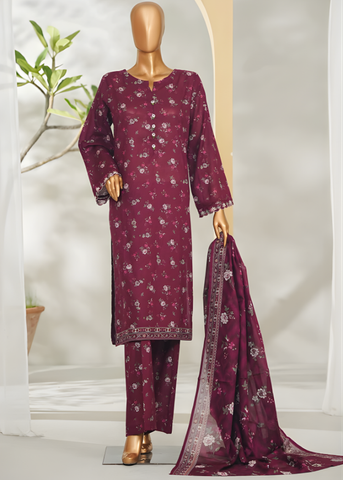 PRINTED LAWN 3PC Stitched COLLECTION By Bin Saeed D-9