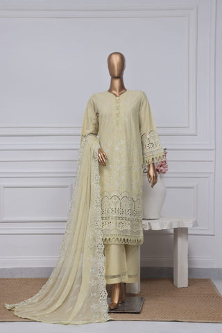 Sadabahar TwoTone Chikankari Vol-1 Emb 3 Piece Pret Coll’25 D-05