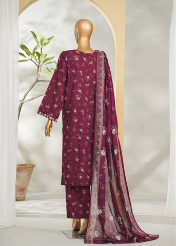 PRINTED LAWN 3PC Stitched COLLECTION By Bin Saeed D-9