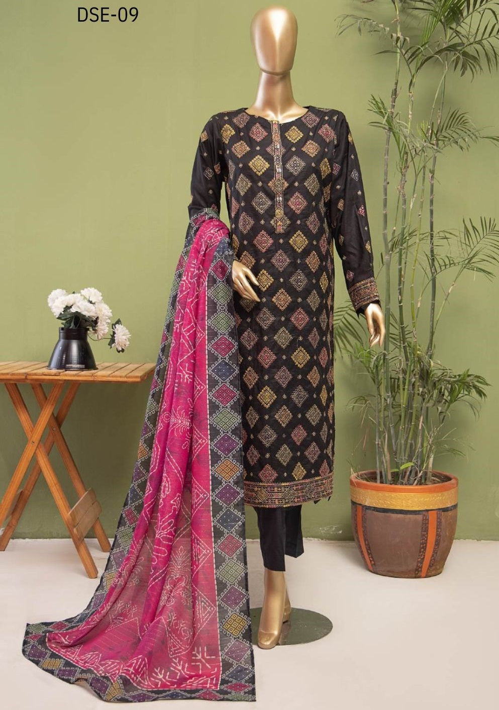DASTAN SLUB LAWN EMBROIDERED COLLECTION VOL-03 BY HZ D-11
