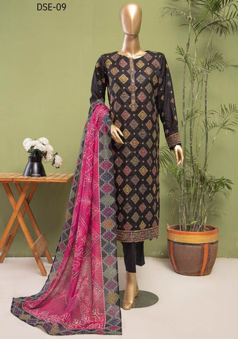 DASTAN SLUB LAWN EMBROIDERED COLLECTION VOL-03 BY HZ D-11