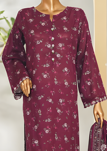 PRINTED LAWN 3PC Stitched COLLECTION By Bin Saeed D-9