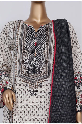 Printed Lawn Vol2 3 Piece Stitched Suit By Sadabahar2025 D-09