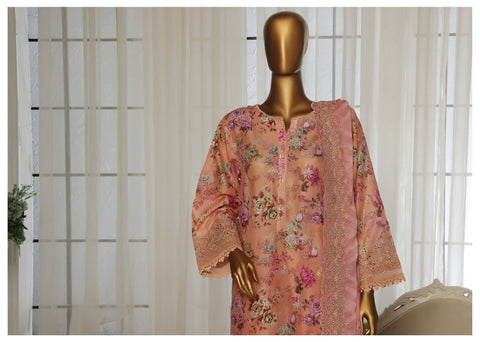 Laser Fusion Chikankari Collection By Sadabahar D-06
