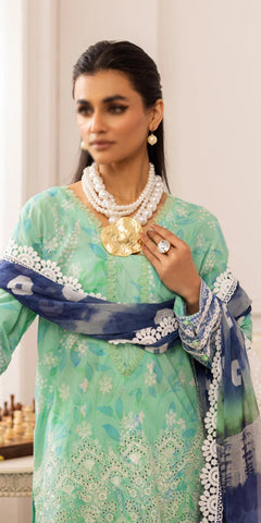 Aafreen Emb Chikankari Lawn Unstitched 3 pcs Riaz Arts 178