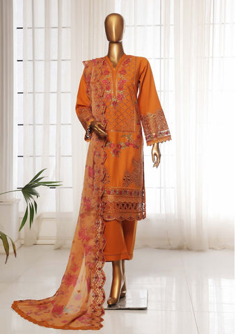 Luxury Embroidered Spring Vol-03 By Sadabahar D-08