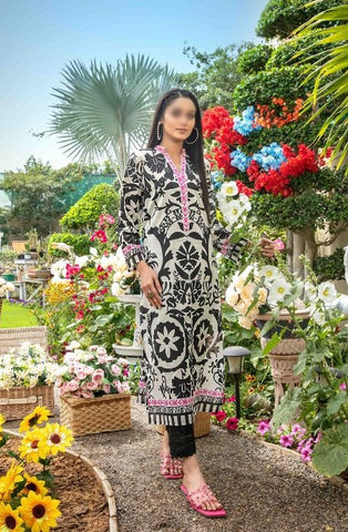 Rua Lawn Digital Print One Pcs Un-Stitched By Tawakkal D-01