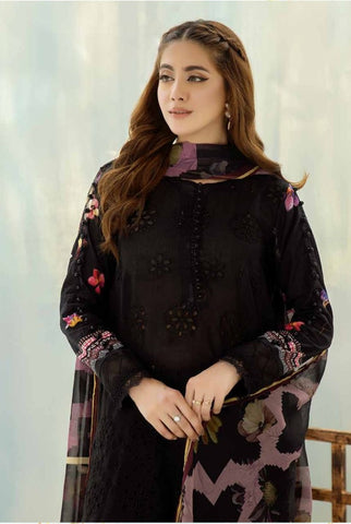 Maya Un Stitched 3 Pics  Chikankari Digital Print Lawn Coll2025 JH943